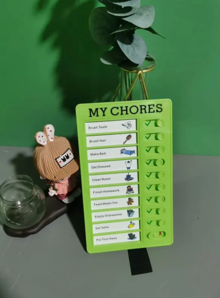 Reusable Habit Tracker for Kids