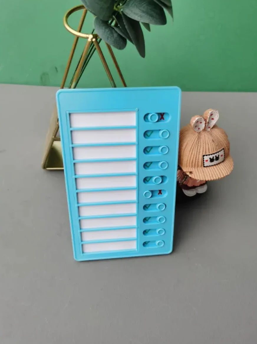 Reusable Habit Tracker for Kids