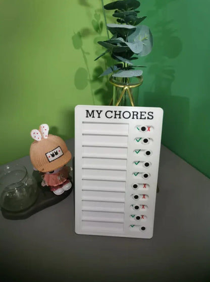 Reusable Habit Tracker for Kids