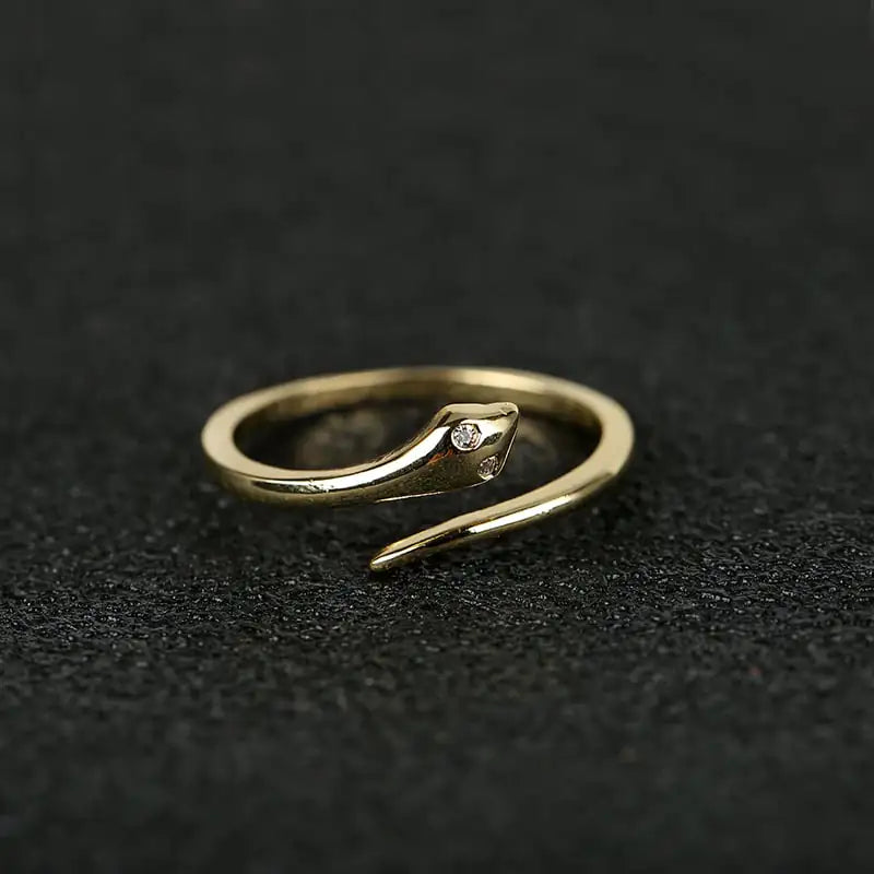 Fashion Copper Ring with Micro-Inlaid Zircon