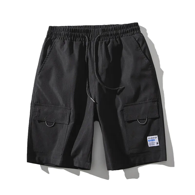 Men's Loose Fit Five-Point Casual Shorts for Youth
