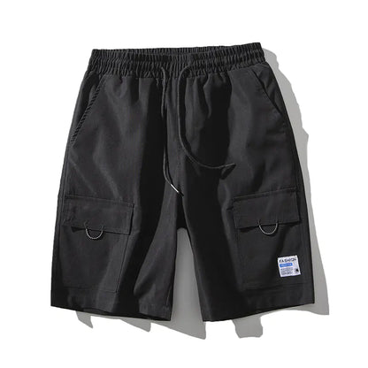 Men's Loose Fit Five-Point Casual Shorts for Youth